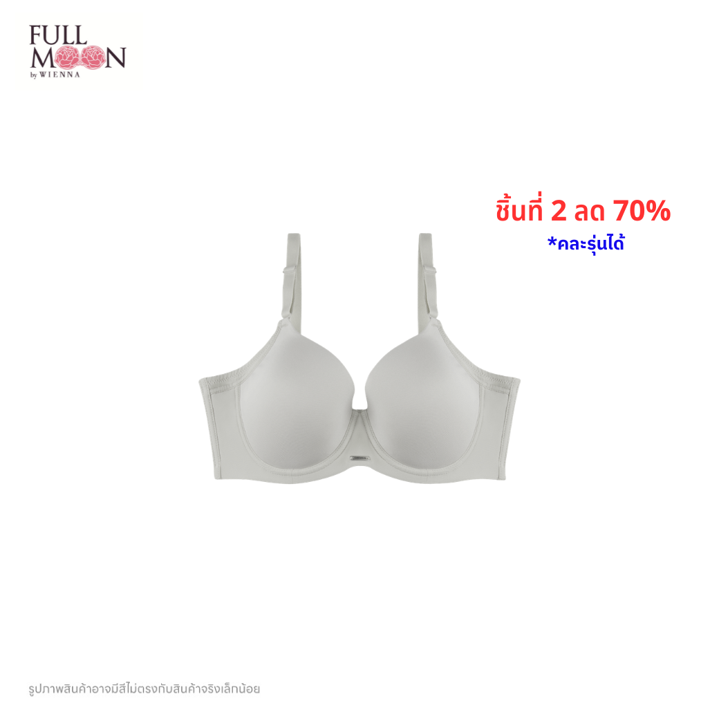 .WIENNA Fullmoon (BigCup) เสื้อชั้นใน 4/5 Cup เสริมโครง เต้าโมลบาง Air-Flow (BNB41400) Wiennashop