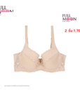 WIENNA Fullmoon (DEFG85-95) เสื้อชั้นใน 4/5 Cup เสริมโครง เต้าเสริมบาง (NB41405) Wiennashop