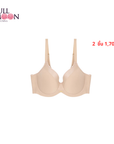 WIENNA Fullmoon (DEFG75-80) เสื้อชั้นใน 4/5 Cup คัพใหญ่ เสริมโครง เต้าโมลบาง (NB41426) Wiennashop