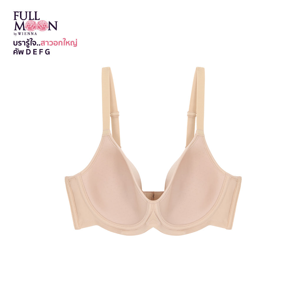 WIENNA Fullmoon (DEFG75-80) เสื้อชั้นใน 4/5 Cup คัพใหญ่ เสริมโครง เต้าโมลบาง (NB41426) Wiennashop
