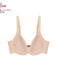 WIENNA Fullmoon (DEFG75-80) เสื้อชั้นใน 4/5 Cup คัพใหญ่ เสริมโครง เต้าโมลบาง (NB41426) Wiennashop