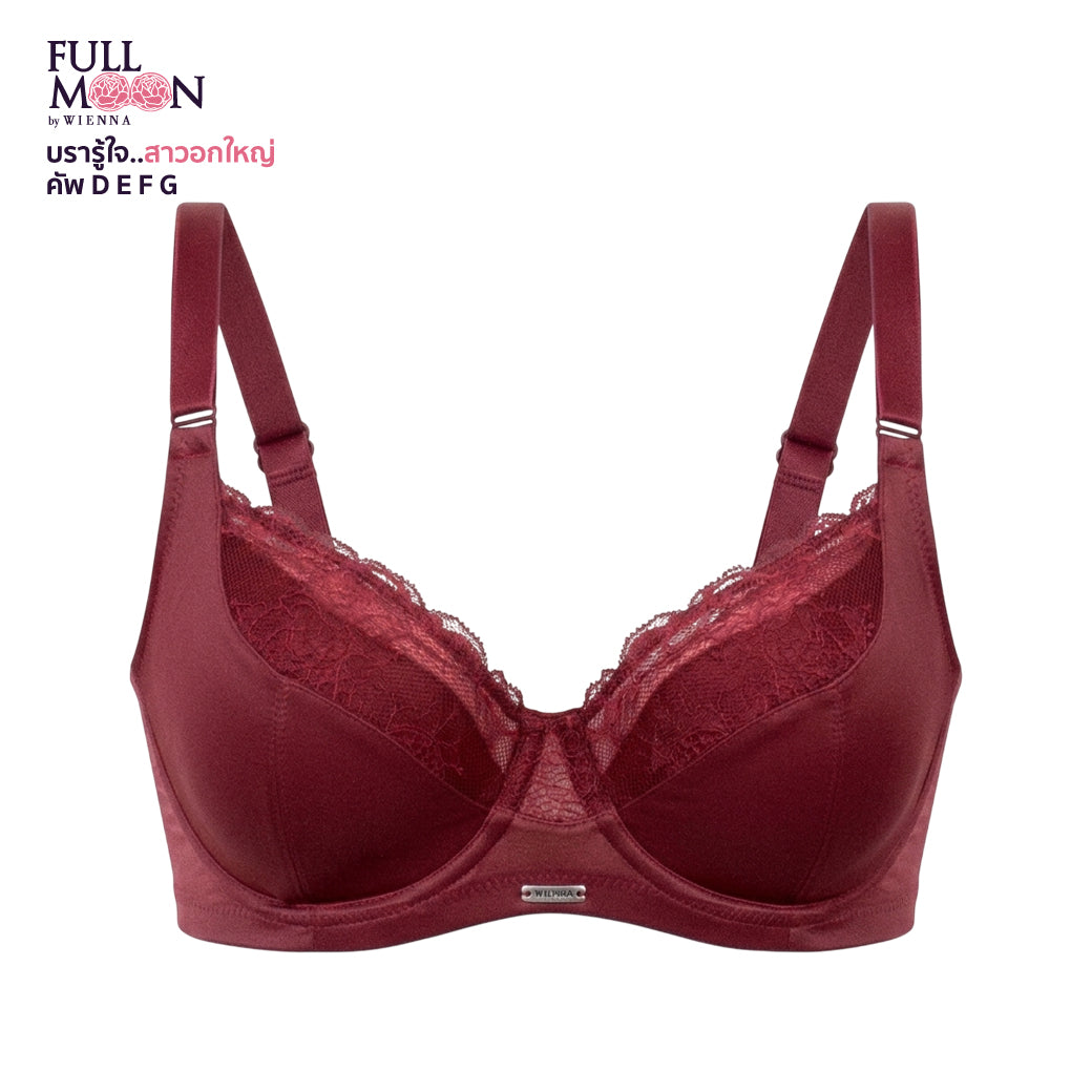 Clearance Sale Fullmoon (DE85) เสื้อชั้นใน 3/4 คัพมีโครง ซับบาง (NB44301)