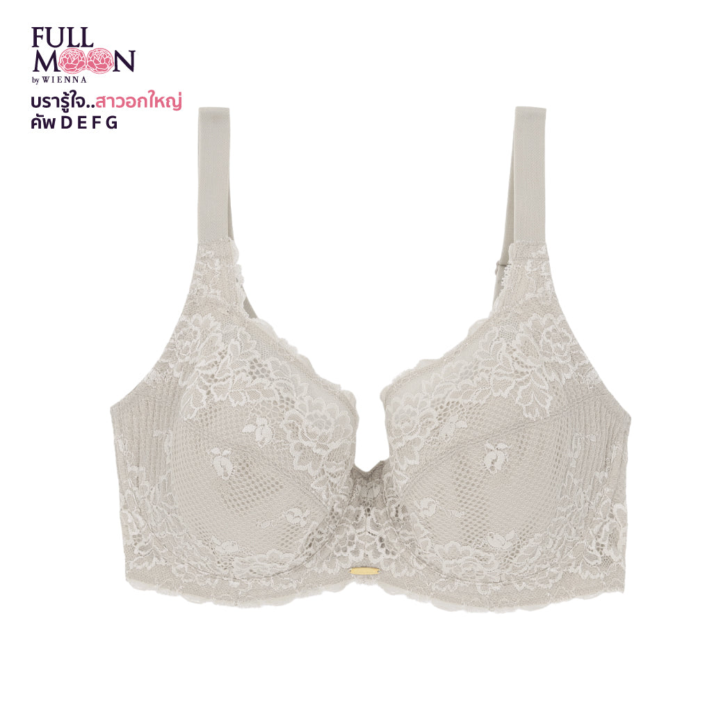 WIENNA Fullmoon (FG75-80) เสื้อชั้นใน 4/5 Cup เสริมโครง เต้าซับบาง (NB44401) Wiennashop