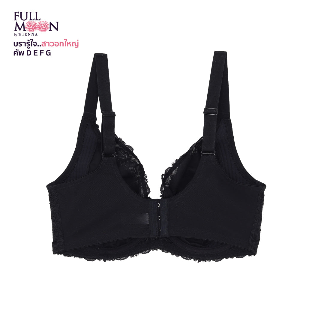 WIENNA Fullmoon (BigCup) เสื้อชั้นใน 4/5 Cup เสริมโครง เต้าซับบาง (NB44401) Wiennashop