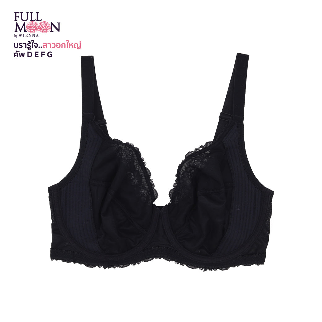 WIENNA (BigCup BigSize) เสื้อชั้นใน 4/5 Cup เสริมโครง เต้าซับบาง (NB44402) Wiennashop