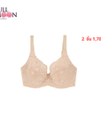 WIENNA Fullmoon (FG75-80) เสื้อชั้นใน 4/5 Cup เสริมโครง เต้าซับบาง (NB44401) Wiennashop
