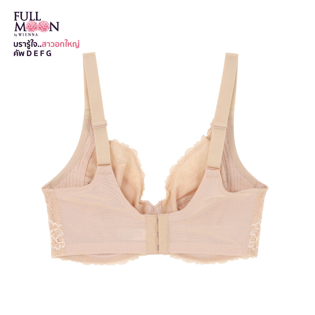 WIENNA Fullmoon (BigCup) เสื้อชั้นใน 4/5 Cup เสริมโครง เต้าซับบาง (NB44401) Wiennashop