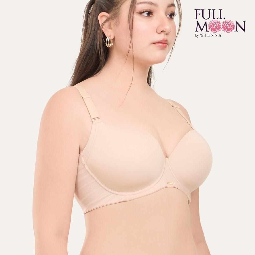 FULL MODERN (BigCup BigSize) เสื้อชั้นใน 4/5 คัพ เสริมโครง(NB91404) ราคาปกติ 1,450.-