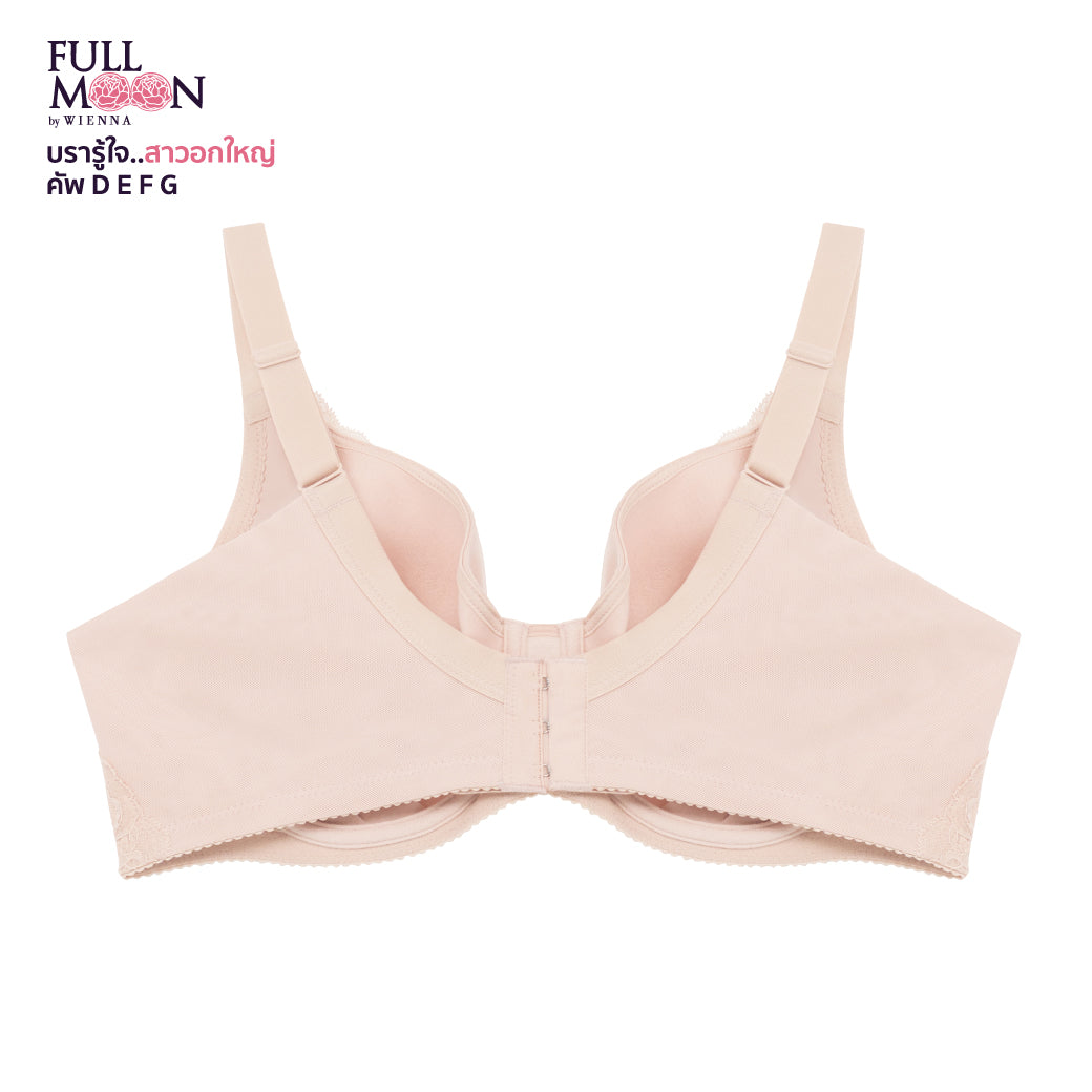NEW WIENNA Fullmoon (BigCup BigSize) เสื้อชั้นใน 4/5 Cup เสริมโครง เต้าบาง (์ฺNB91417) Wiennashop