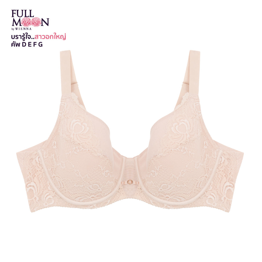 NEW WIENNA Fullmoon (BigCup BigSize) เสื้อชั้นใน 4/5 Cup เสริมโครง เต้าบาง (์ฺNB91417) Wiennashop