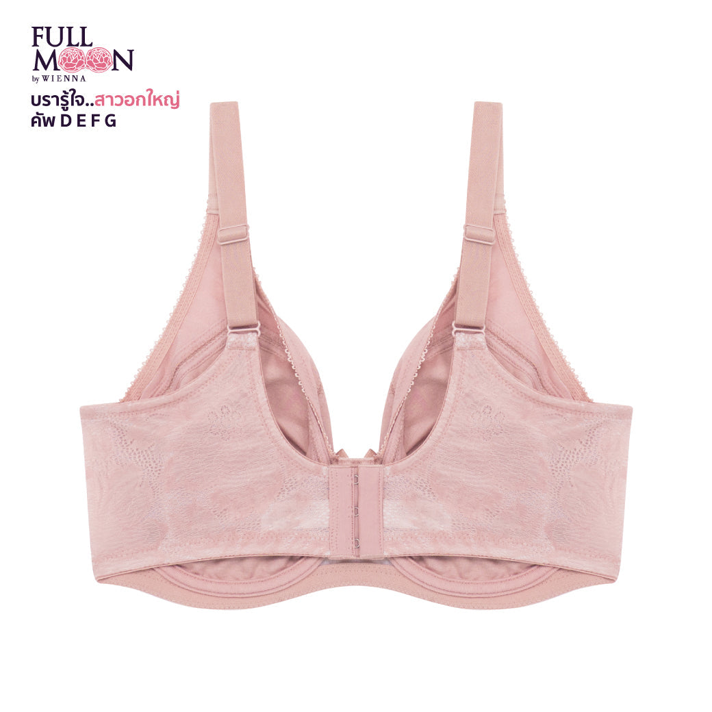 NEW WIENNA Fullmoon (FG75-80) เสื้อชั้นใน 4/5 Cup เสริมโครง ซับไนล่อนบาง (NB94105) Wiennashop