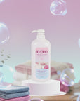 WIENNA FABRIC WASH & SOFTENER ผลิตภัณฑ์ซักผ้าผสมปรับผ้านุ่ม 2in1 (DC11303)
