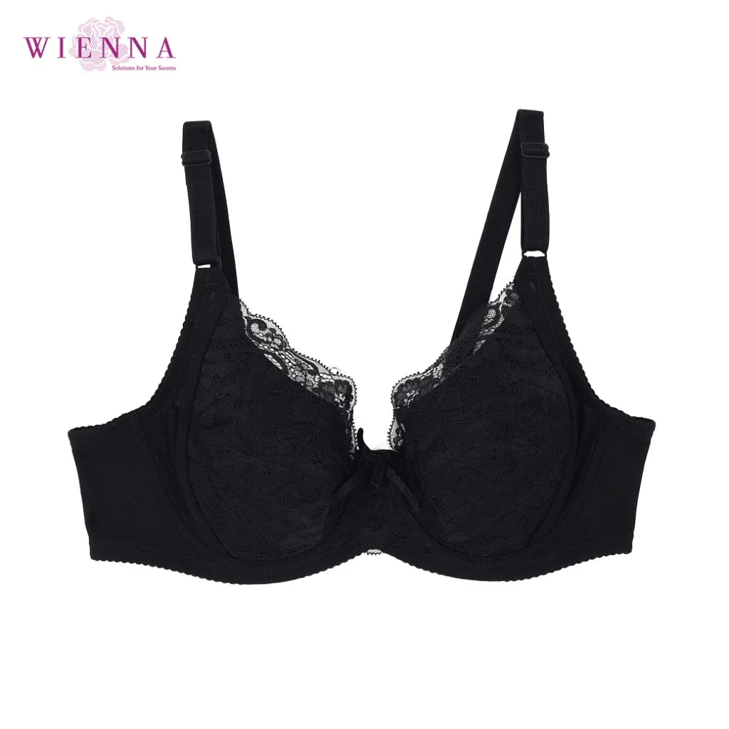 ช้อป2ฟรี2 Beauty 5 Cup (BigSize 85-95) เสื้อชั้นใน Full Cup เสริมโครง เต้าซับบาง (DB43104) ราคาปกติ 1,050.-