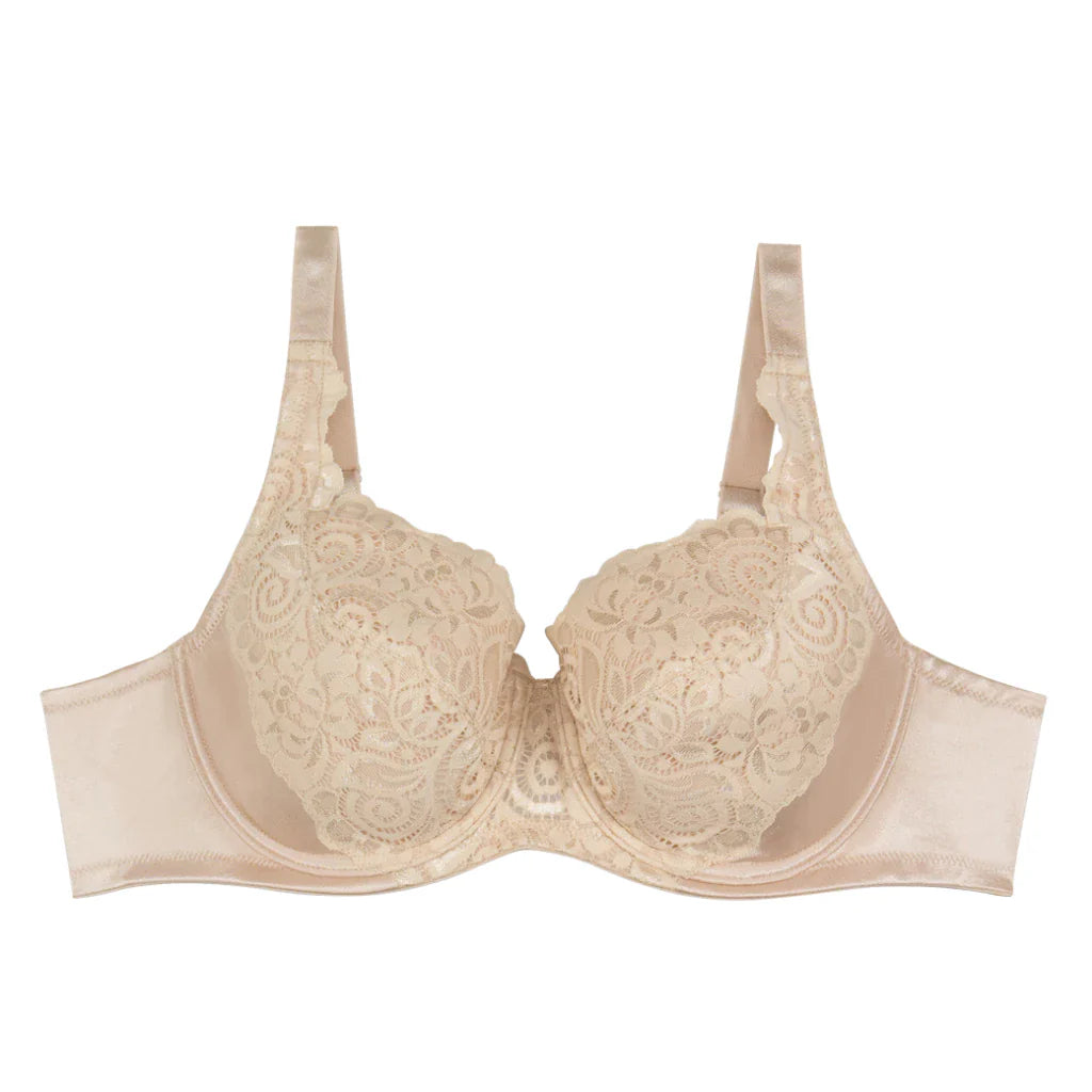 Big Beauty (BigSize 85-95) เสื้อชั้นใน 4/5 Cup เสริมโครง (DB41445) ราคาปกติ 990.-