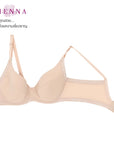 New Collection Bra Limited เสื้อชั้นใน 4/5 Cup เสริมโครง เต้าปั๊มซิมเลส Push Up(DB91403) ราคาปกติ 790.-