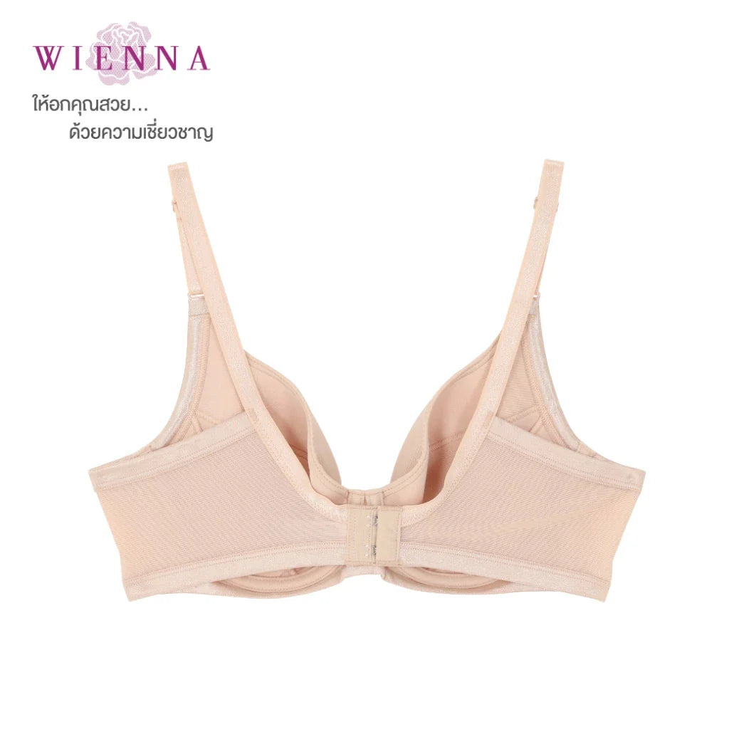 New Collection Bra Limited เสื้อชั้นใน 4/5 Cup เสริมโครง เต้าปั๊มซิมเลส Push Up(DB91403) ราคาปกติ 790.-
